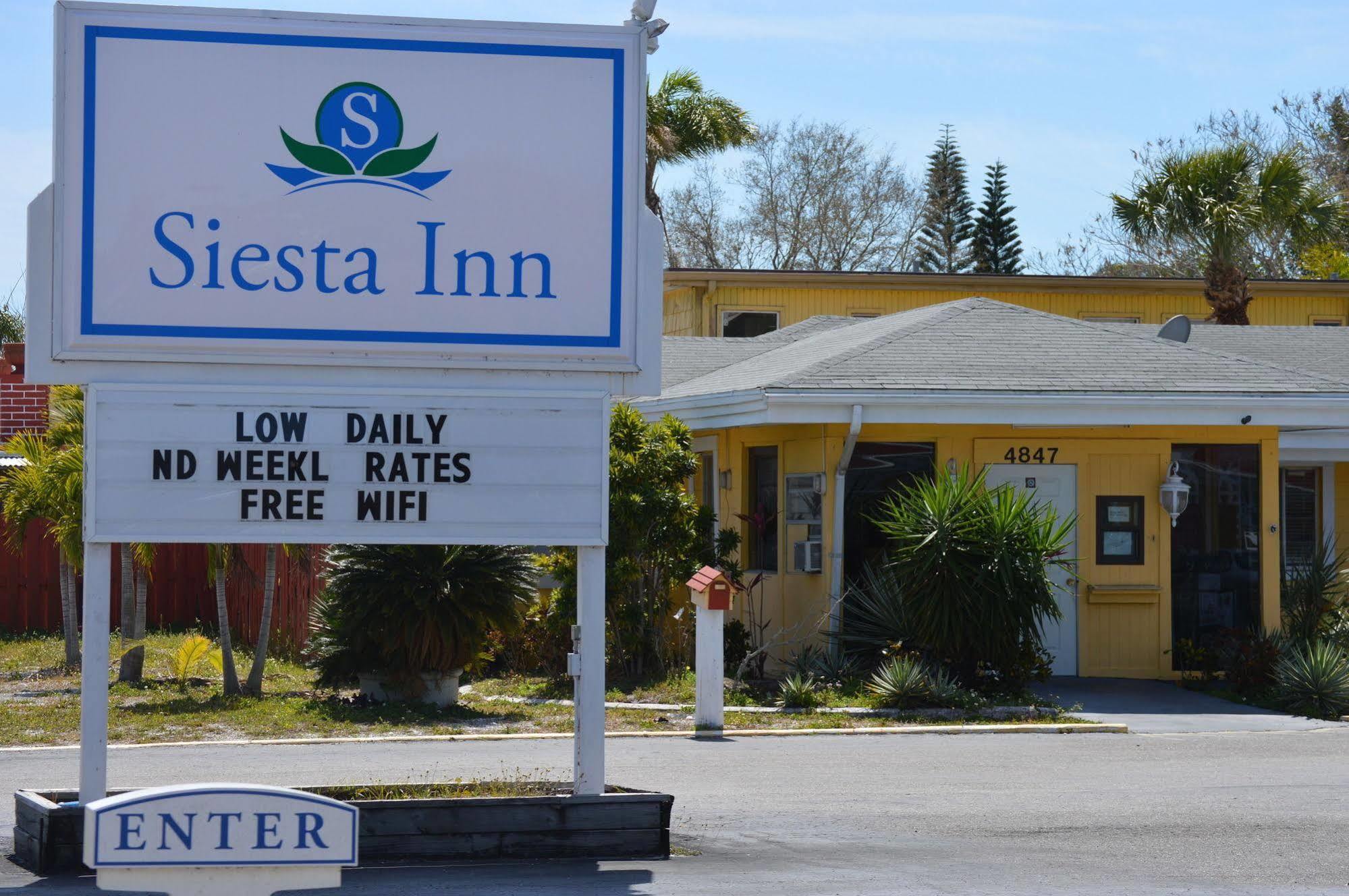 Siesta Inn Sarasota - Indian Beach Eksteriør billede